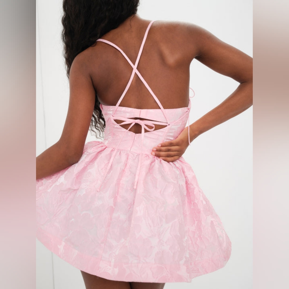🎉 HP 🥳 🌸 For Love and Lemons Faith Mini Dress 🌸 - Picture 5 of 16